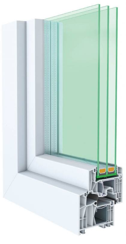 Trocal 88 MD Classic Kunststoff-Fenster